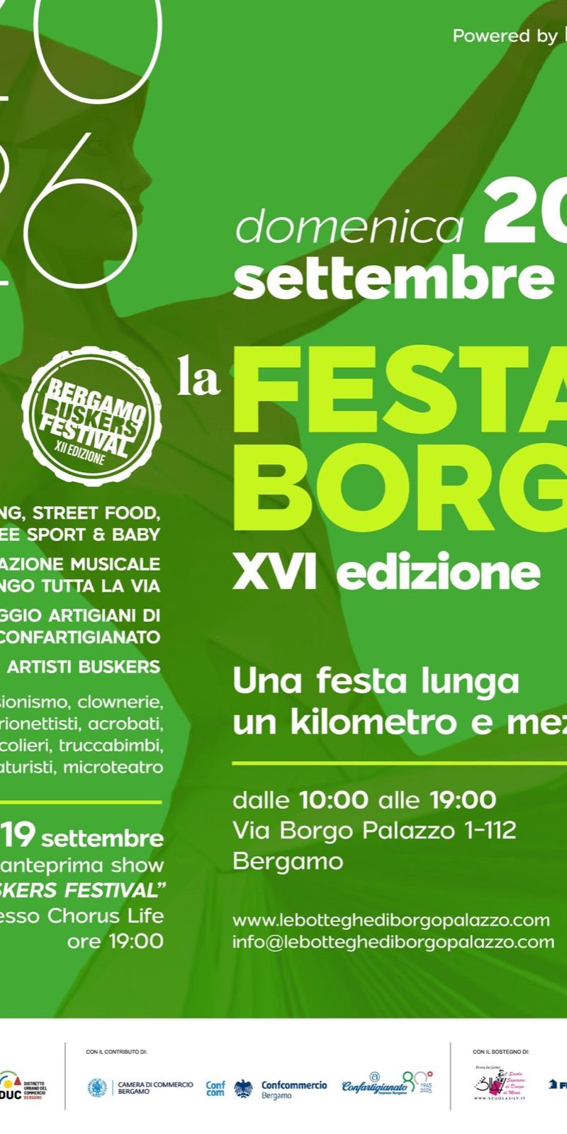Festa del Borgo, XVI edizione – Borgo Palazzo, Bergamo